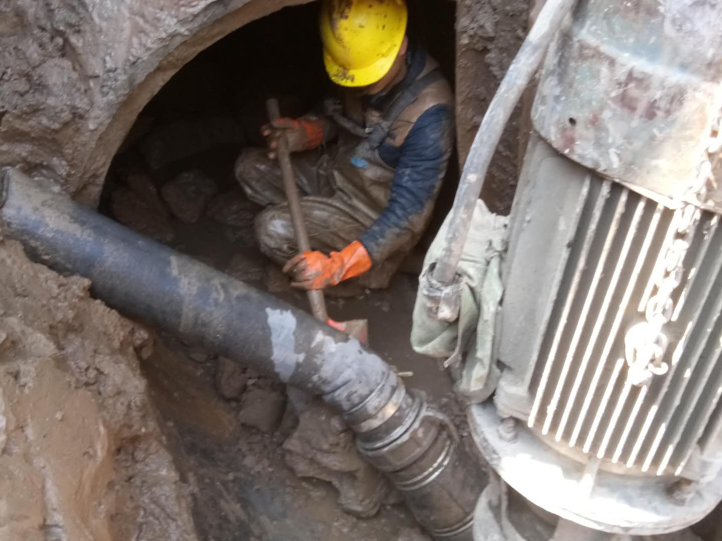 麻涌镇管道清淤