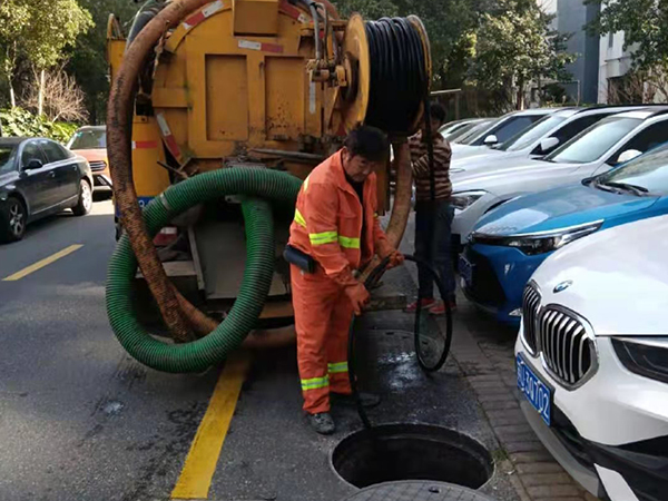 麻涌镇排污管道清淤